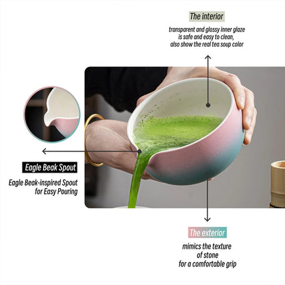 Matcha Set-Sharing Set Pinky Blue