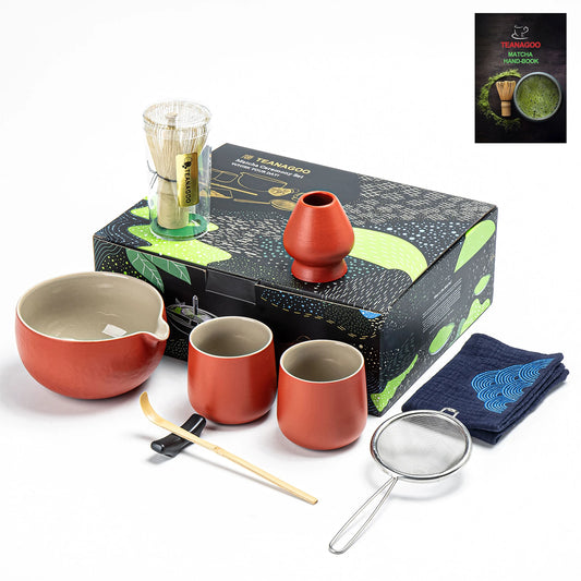 Matcha Set-Sharing Set Christmas Red