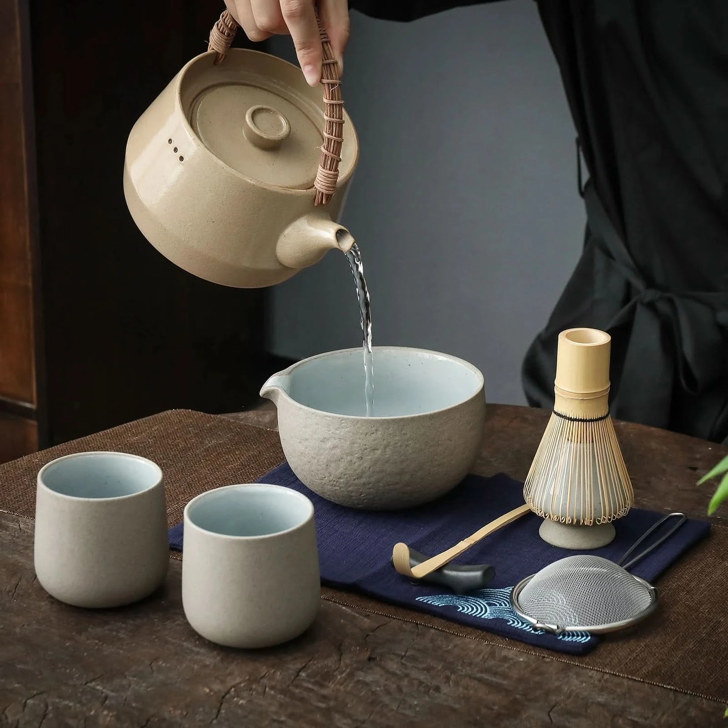 Matcha Set-Sharing Set Dusty Grey
