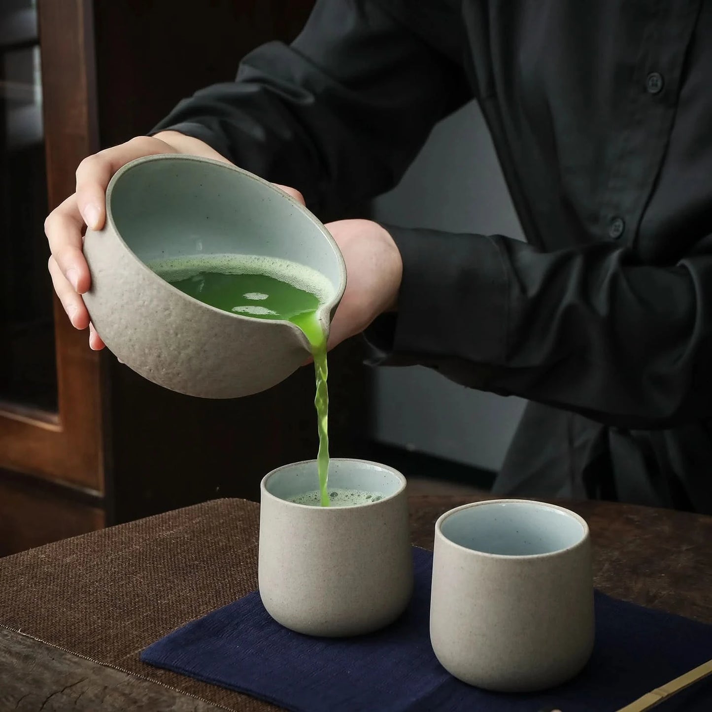 Matcha Set-Sharing Set Dusty Grey
