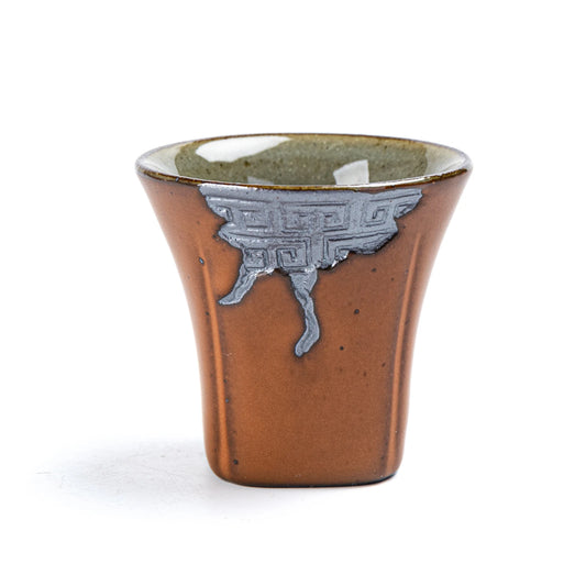 Rustic ZEN Tea Cup Earth Tone 30ml