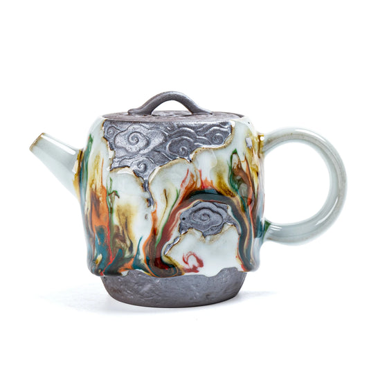 Auspicious Cloud ZEN Teapot Shino Ware 190ml