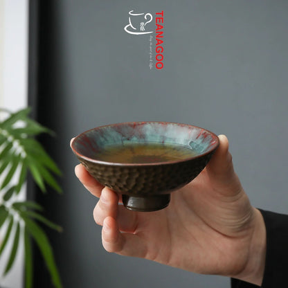 Ceramic Tea Cup Handcrafted Jianzhan Teacup Tea Ware