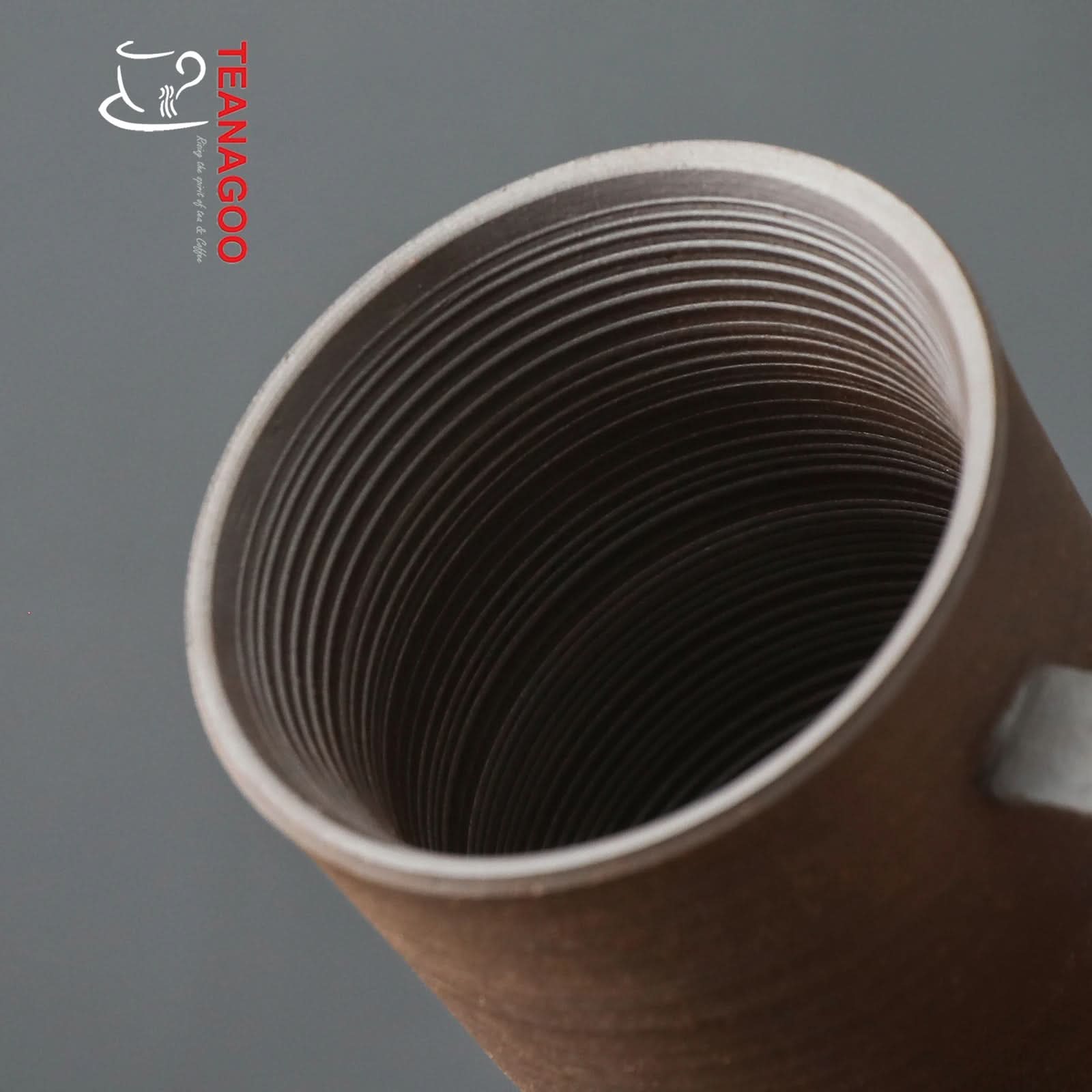 Handcrafted Ceramic Tea Cup Pottery Clay Coffee Mug 125ml