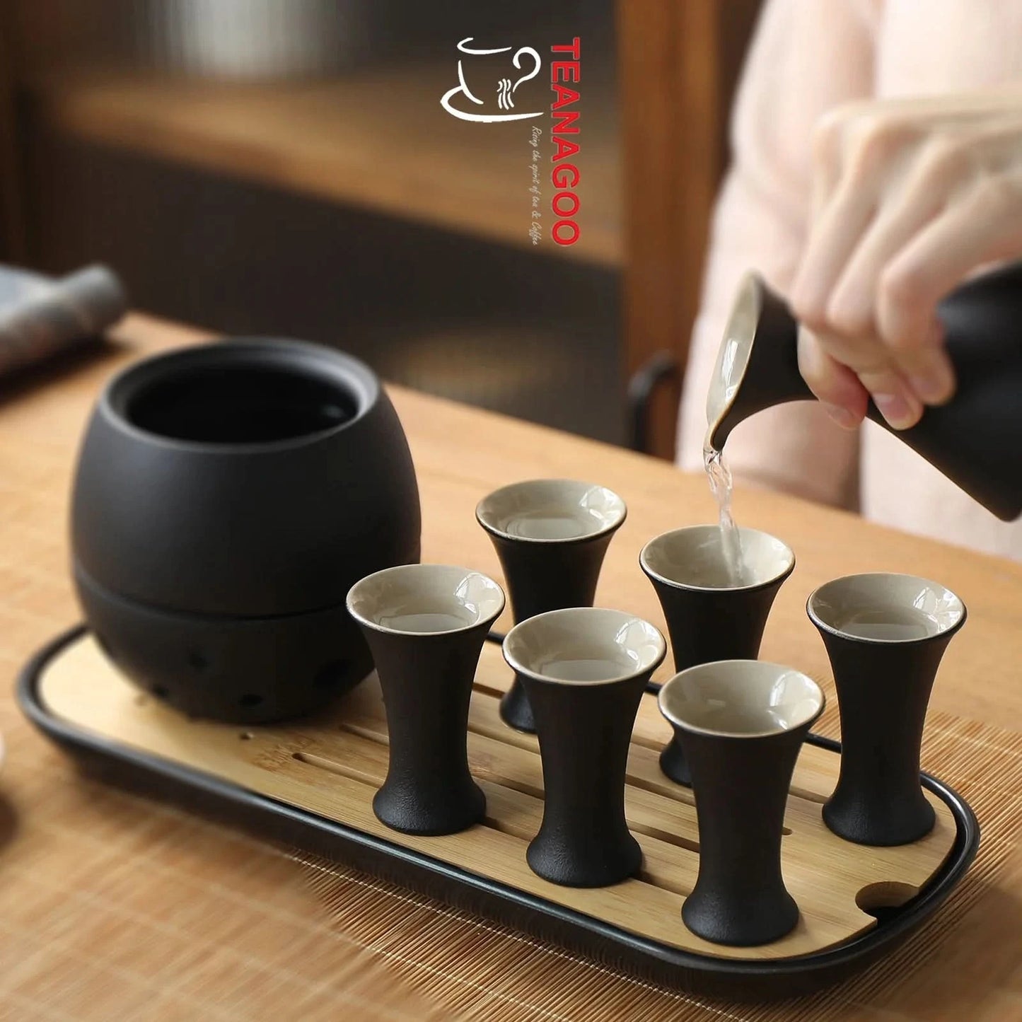 Handmade Ceramic Matte Glazed Finish Sake Cups