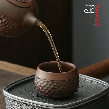 Handmade Ceramic Teacup Pottery Clay Tea Cup 65ml