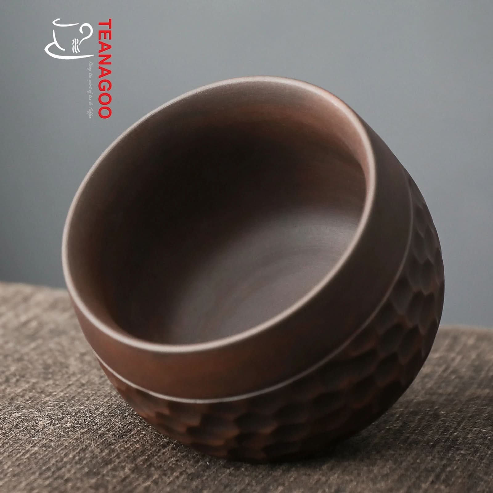 Handmade Ceramic Teacup Pottery Clay Tea Cup 65ml