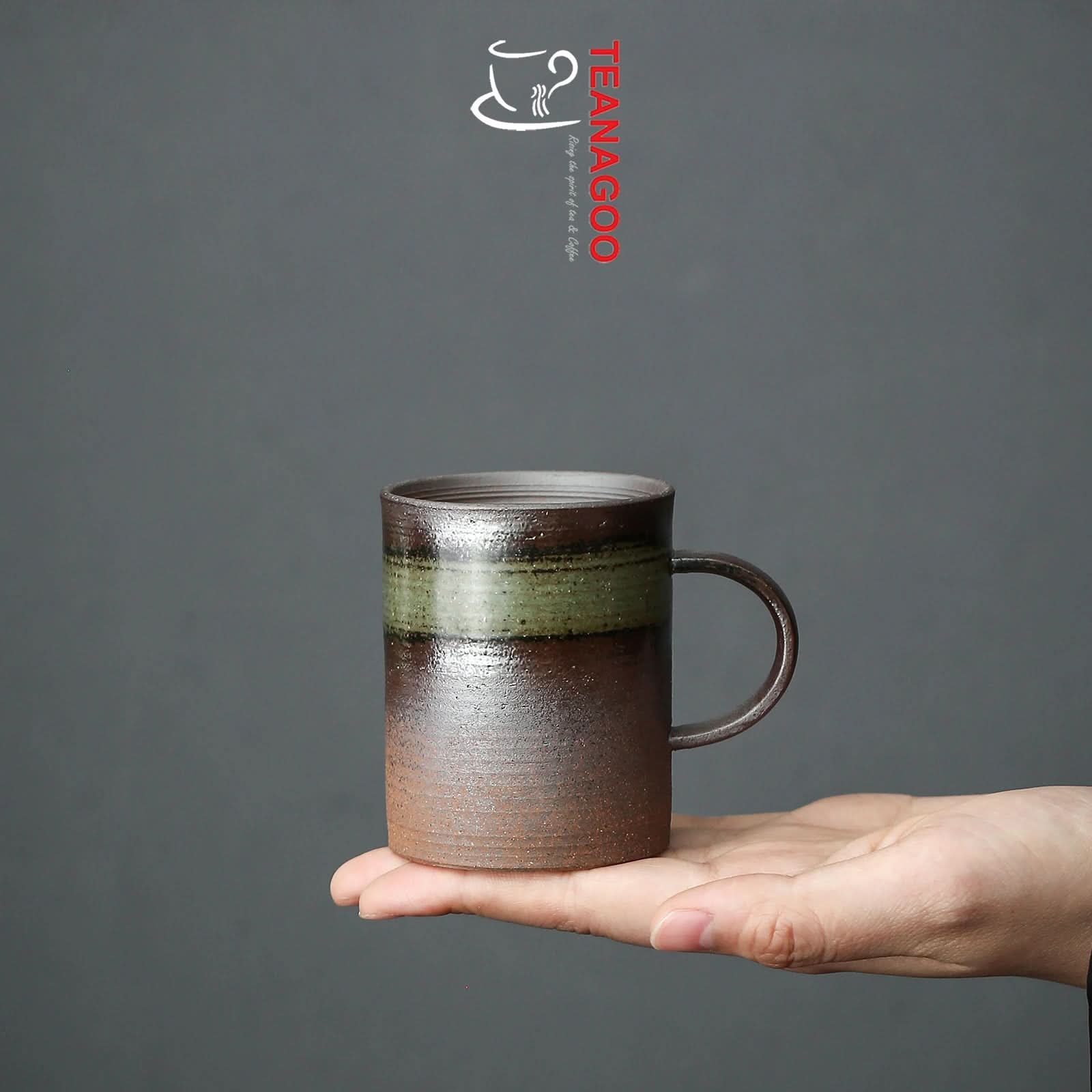 Pottery Clay Tea Cup Handcrafted Ceramic Coffee Mug 125ml